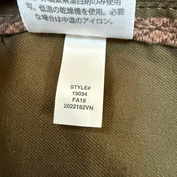 J.Crew The Downtown Field Coated Canvas Snaps Hidden Zipper Jacket Small - Picture 6 of 6